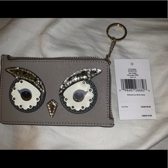 kate spade Handbags - Kate Spade owl poppy card & key holder